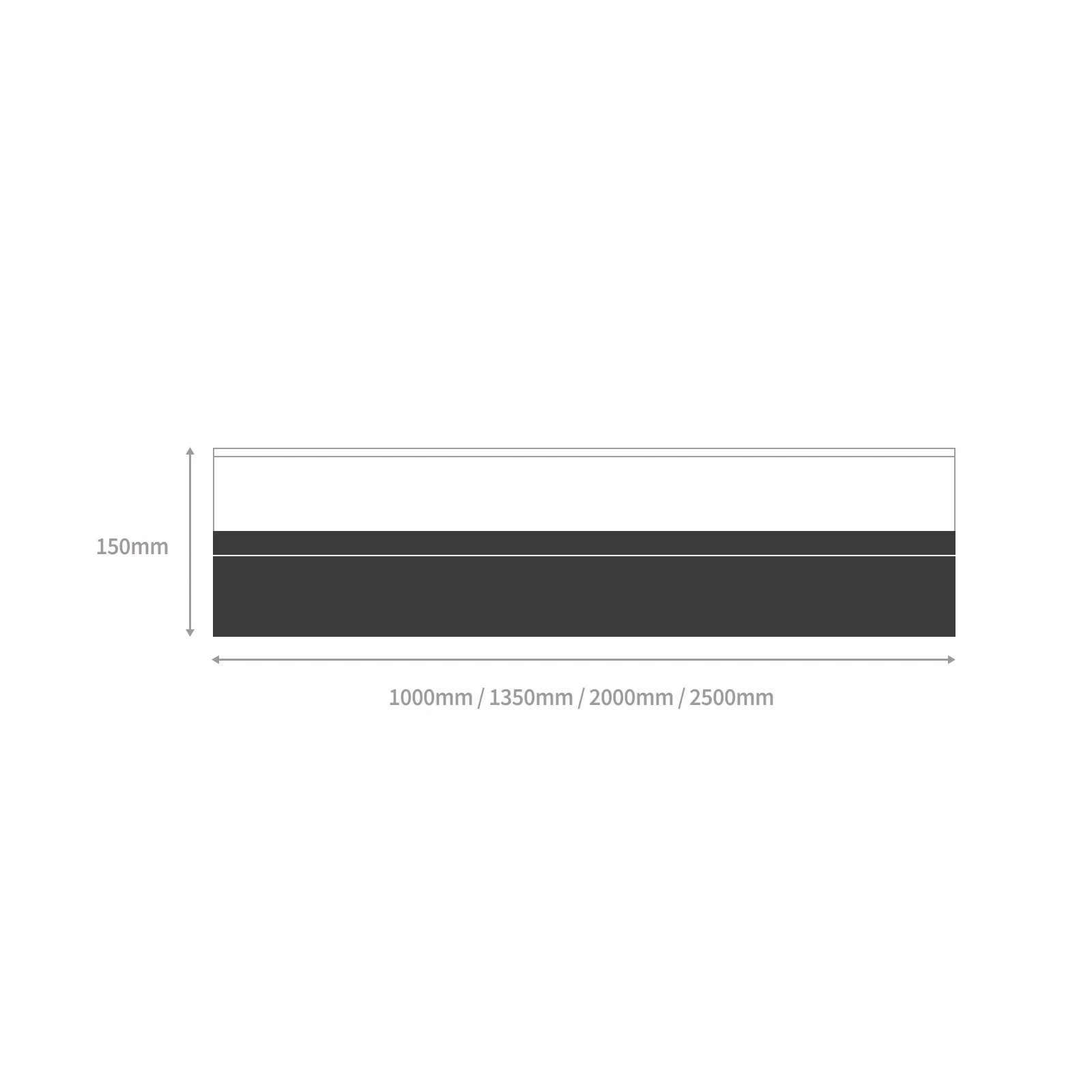 150mm Window Sill (with End Caps) - Image 3