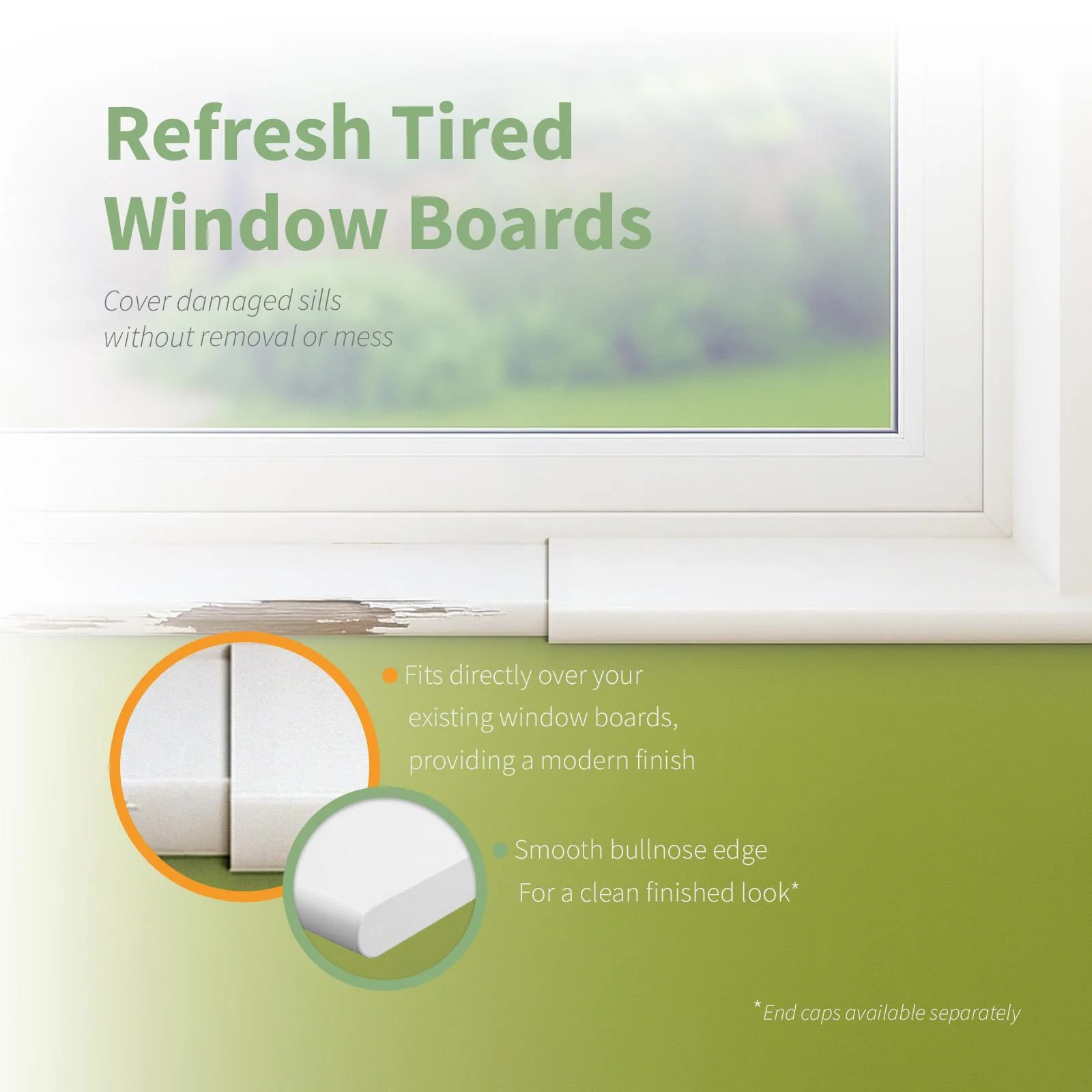 Bullnose Window Board Capping Cover (1.25m) - Image 4