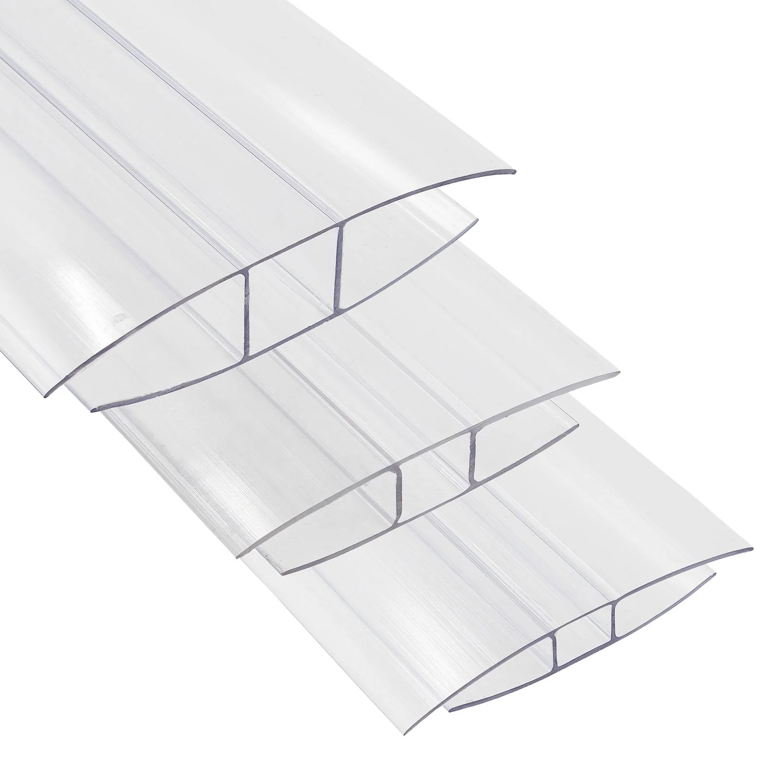 Clear Polycarbonate H-Section