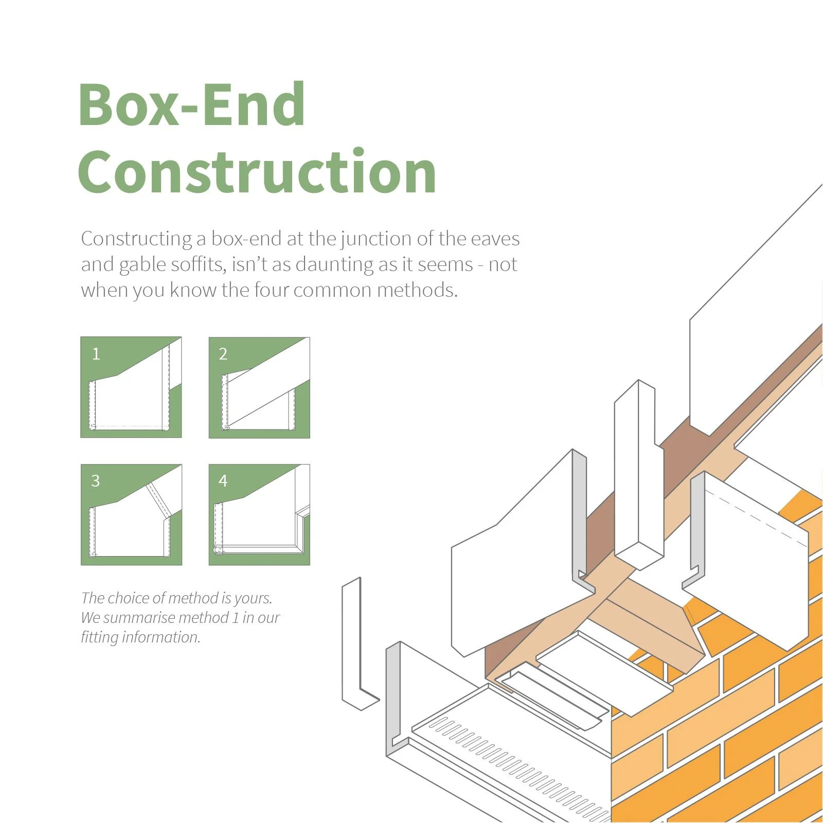 Concord Soffit Board Joint Trim (5m) - Image 3