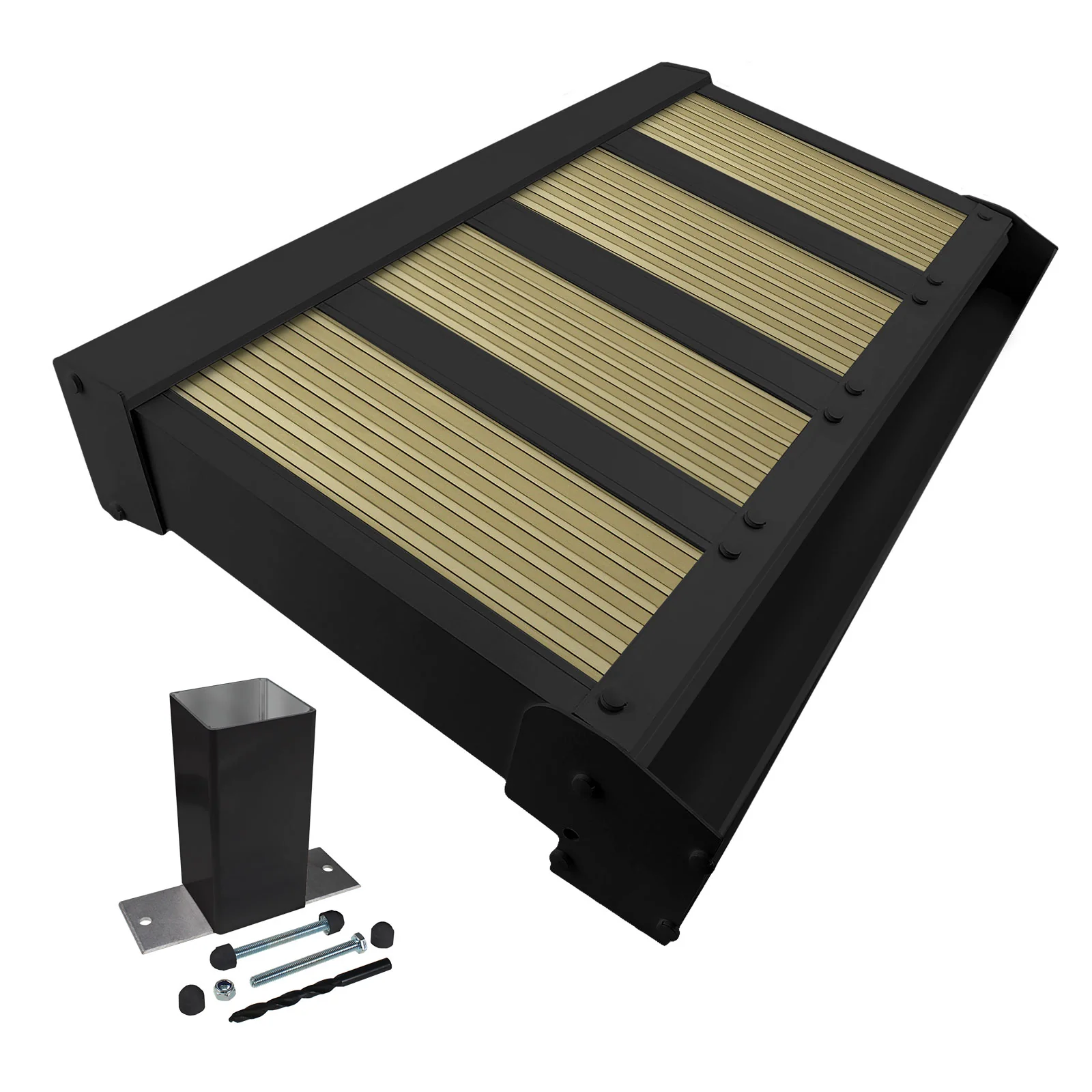 Evolution Canopy Carport Kit (Anthracite Grey/Bronze)