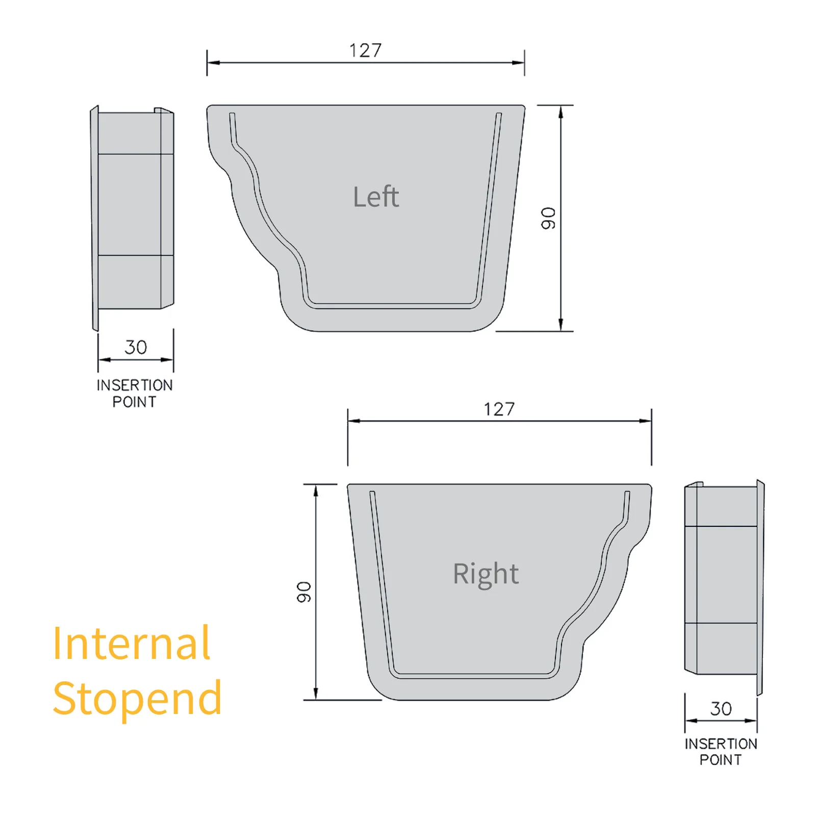 FloPlast Niagara Ogee 110mm Gutter - Image 19