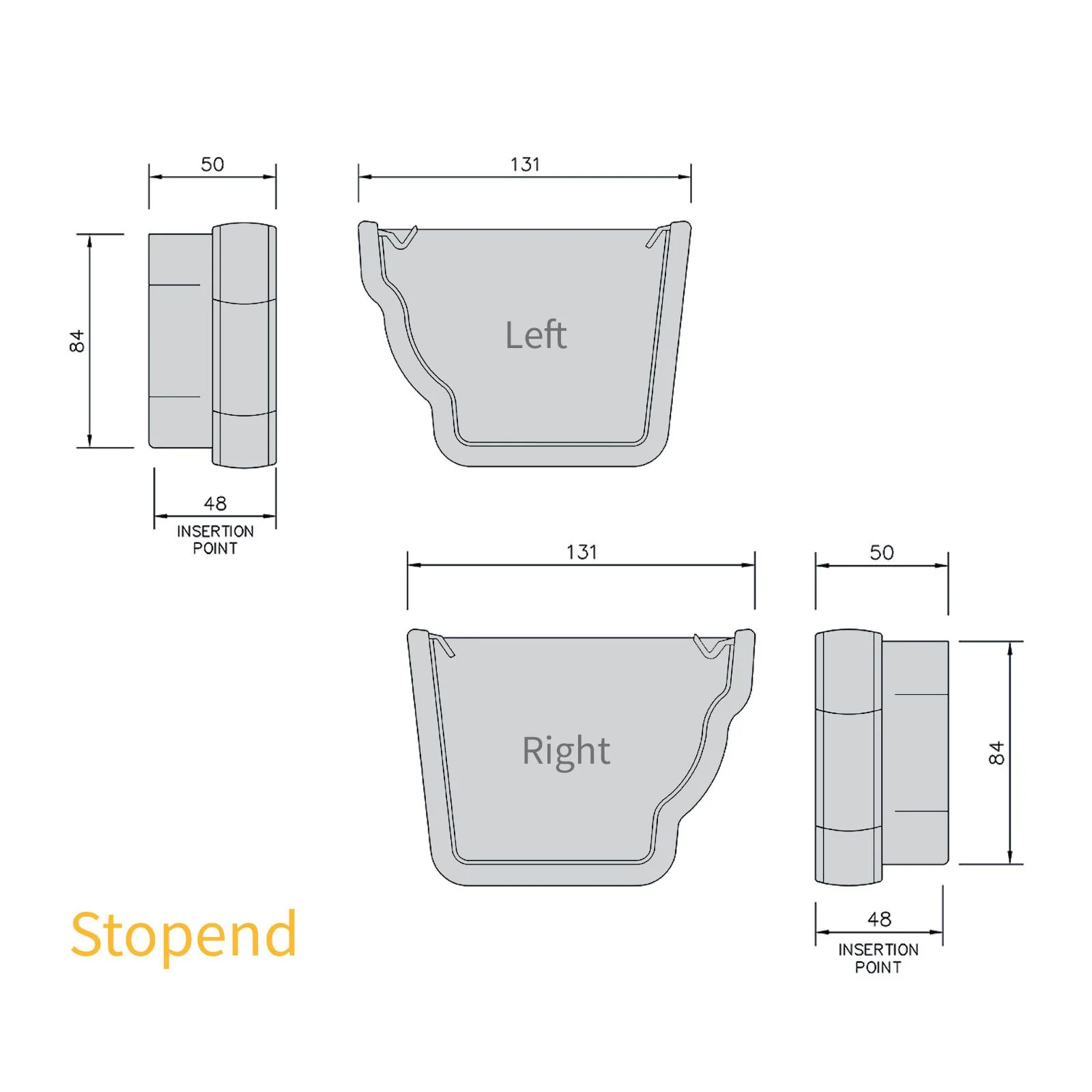 FloPlast Niagara Ogee 110mm Gutter - Image 23