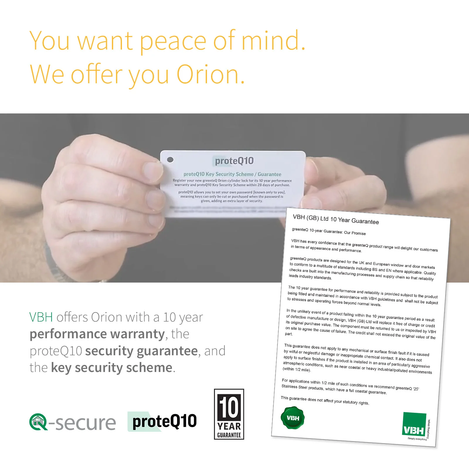 greenteQ Orion 3* Thumbturn Euro Cylinder - Image 3
