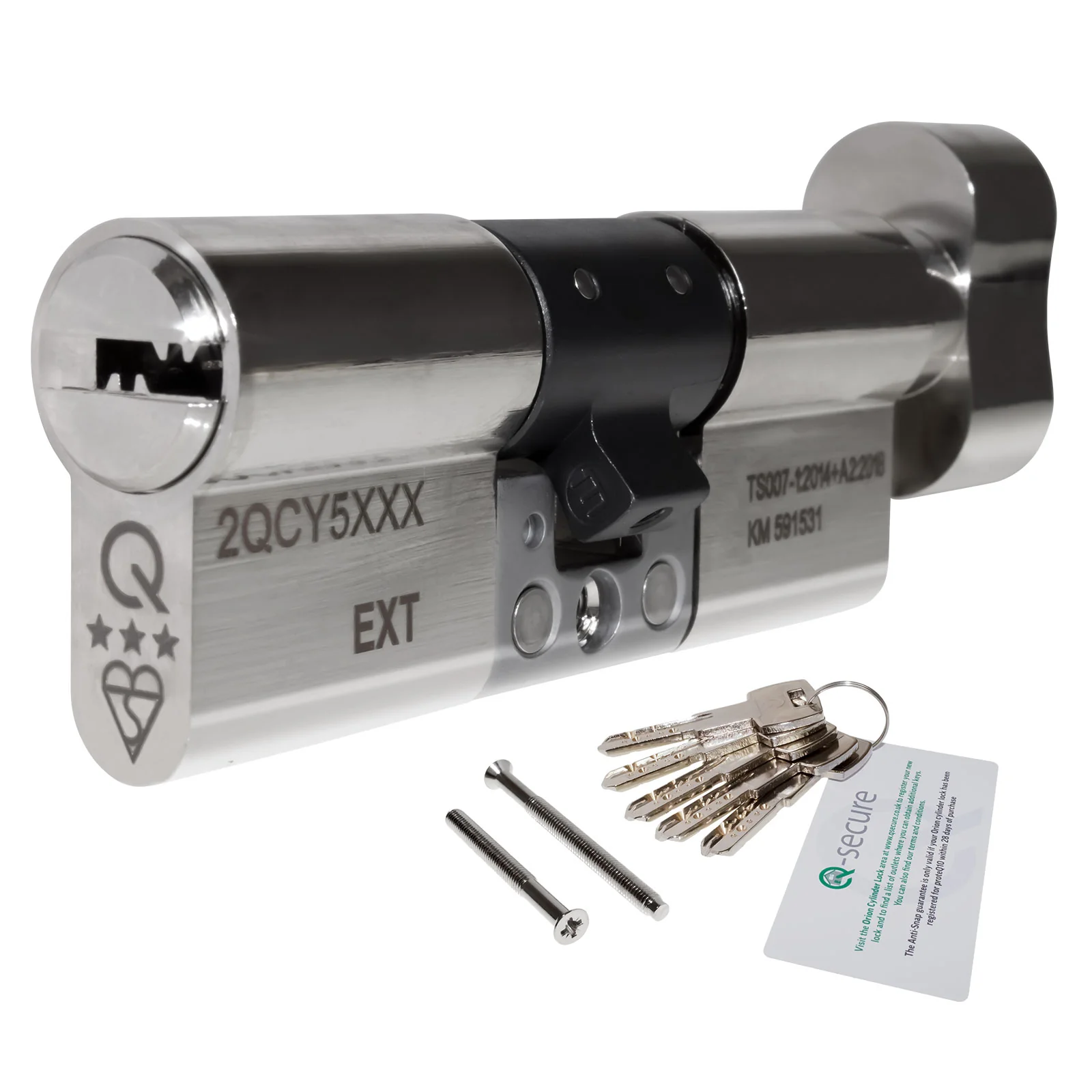 greenteQ Orion 3* Thumbturn Euro Cylinder - Image 8