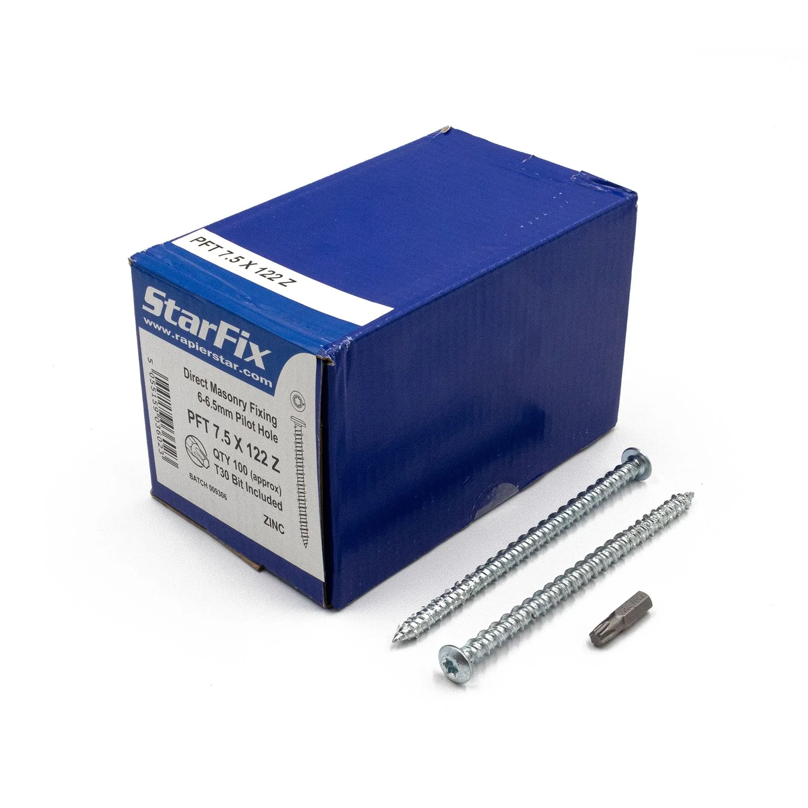 7.5mm StarFix PFT Pan Head Masonry Screws (100 Pack) - Image 7