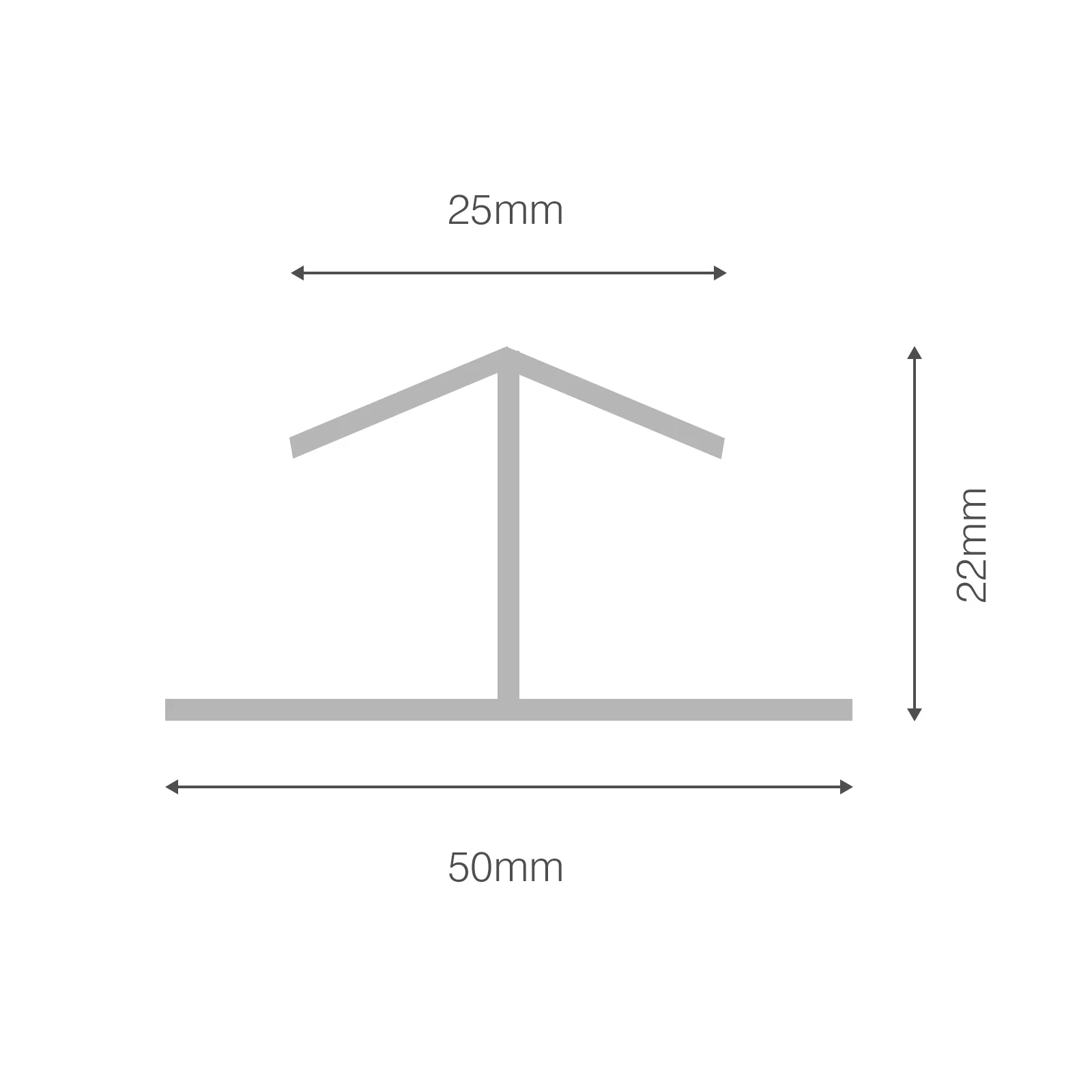 Shiplap Cladding H-Section Joint (5m) - Image 2